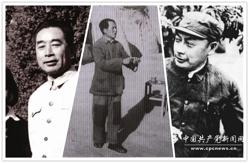  
毛澤東、周恩來、陳毅等老一輩領導厲行節約