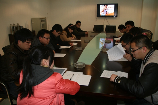 江蘇省常州市鐵路建設處：開展團員青年“讀書會”